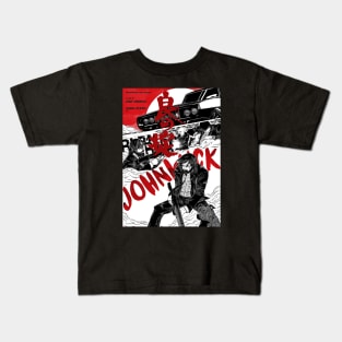 poster John Wick The Golden  Japanese  continental Kids T-Shirt